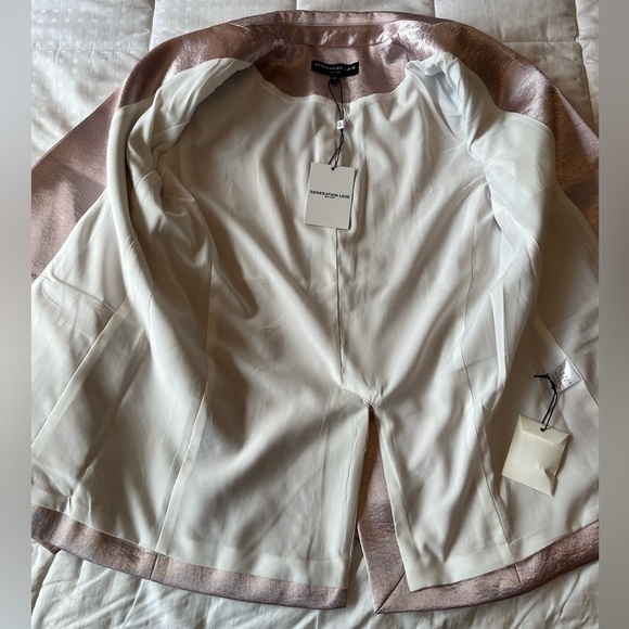 NWT Generation Love Fabien Blazer Mauve XS - Picture 11 of 16